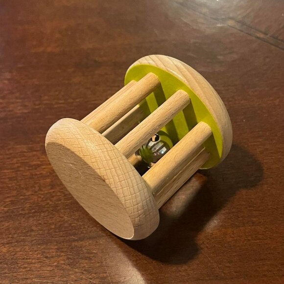Lovevery Wooden Rolling Bell from The Charmer play kit 3-4 months - Picture 1 of 5
